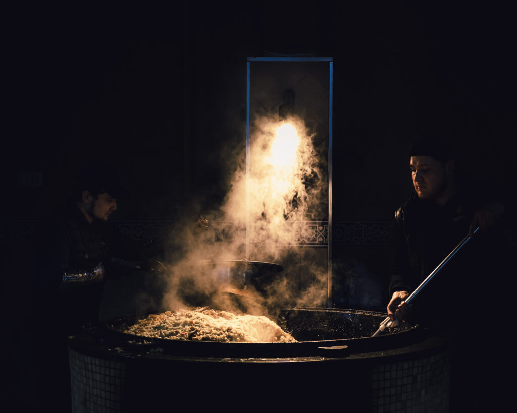 Plov, Besh Qozon, Tashkent, Uzbekistan