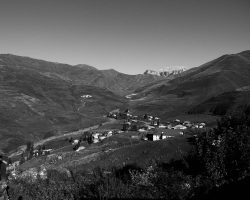 Khinaliq, Azerbaijan, Black and White Shot