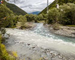 Rivers Mtkvari and Aragvi meeting